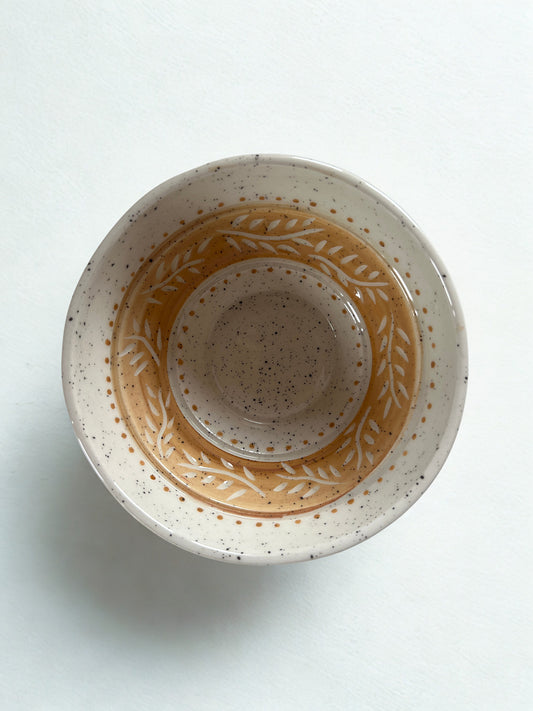 Zeytin Dalı Kase | Olive Branch Bowl | Handmade Ceramic Bowl