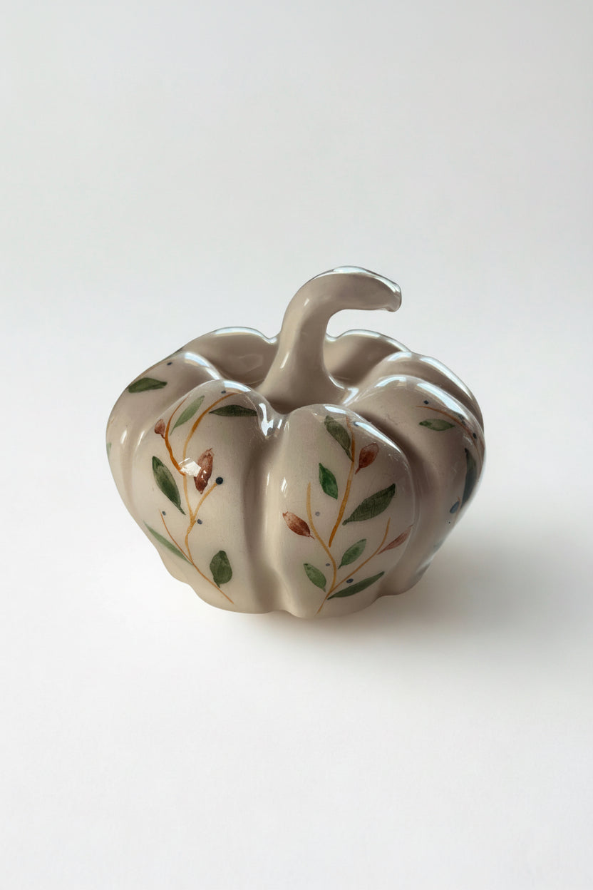 El Yapımı Dekoratif Seramik Kabak | Bal Kabağı  Koleksiyonu | Handmade Ceramic Pumpkin