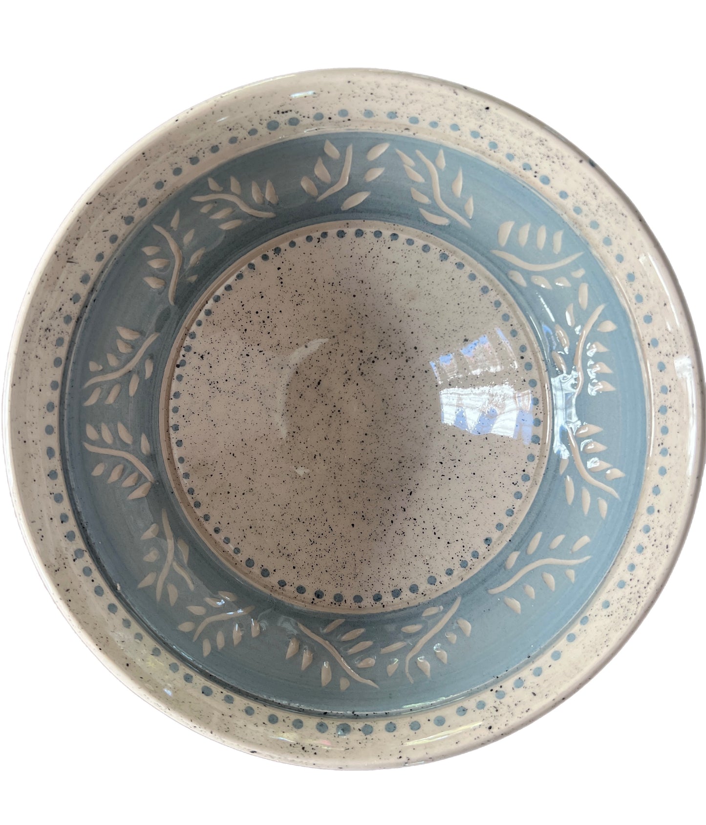 Zeytin Dalı El yapımı Seramik Kase/ Olive Branch Handmade Ceramic Bowl