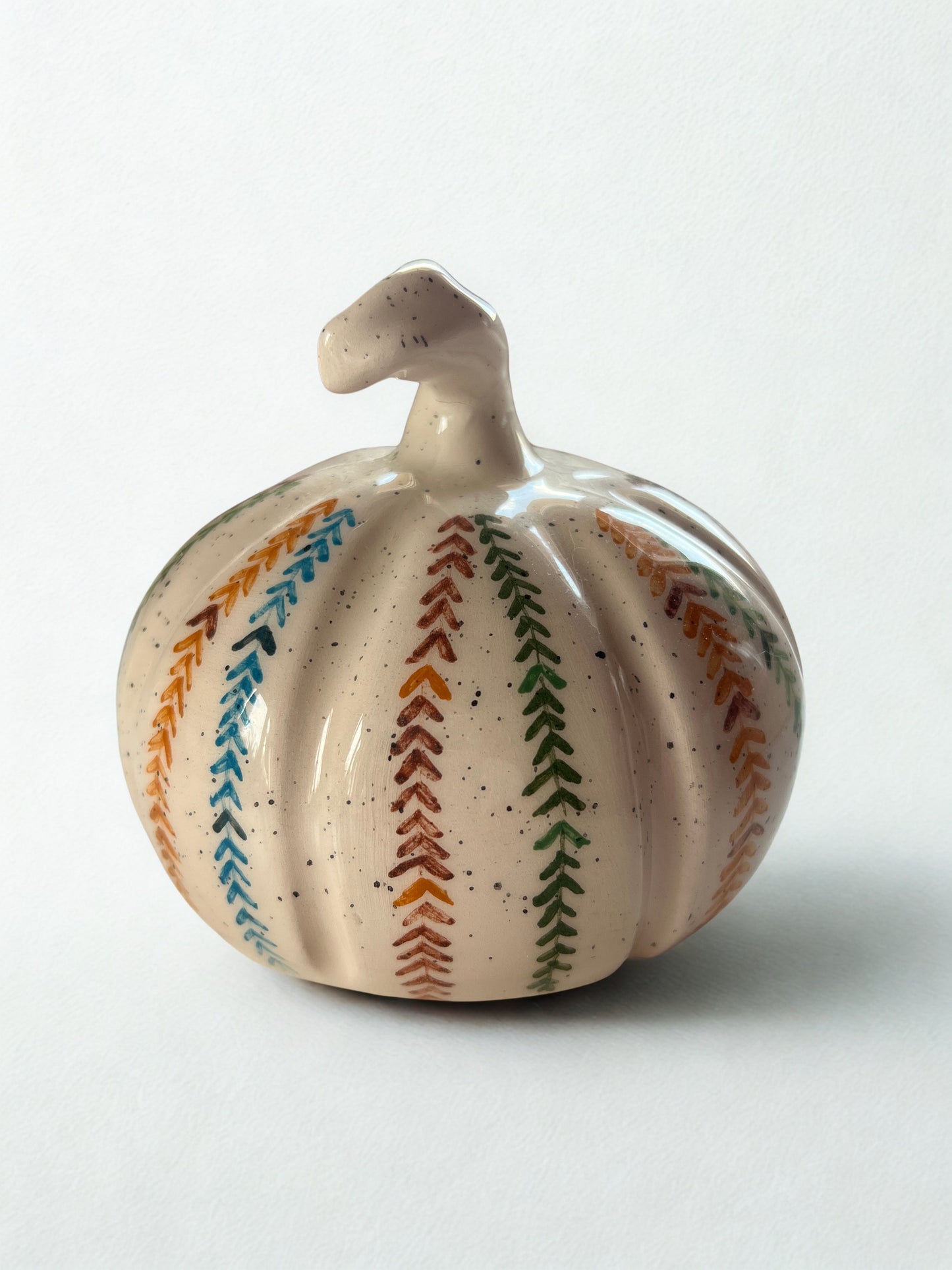 El Yapımı Dekoratif Seramik Kabak | Bal Kabağı  Koleksiyonu | Handmade Ceramic Pumpkin